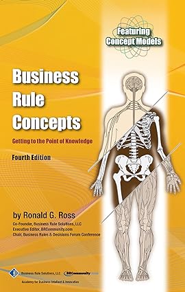 Business Rule Concepts: Getting to the Point of Knowledge (4th Ed.)